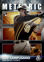 2021 Bowman Platinum Meteoric #MET-12 Luis Campusano
