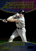 2000 Stadium Club Chrome Capture the Action #CA18 Wade Boggs