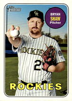 2018 Topps Heritage High Number #571 Bryan Shaw