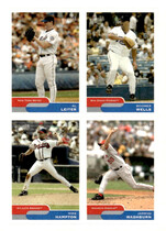 2004 Topps Bazooka 4 on 1 Sticker #18 Mike Hampton|Al Leiter|Jarrod Washburn|David Wells