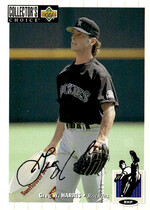 1994 Upper Deck Collectors Choice Silver Signature #126 Greg W. Harris