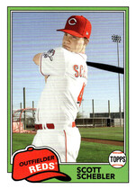 2018 Topps Archives #246 Scott Schebler