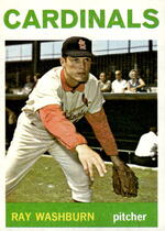 1964 Topps Base Set #332 Ray Washburn