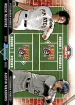 2013 Bowman Draft Dual Draftee #DD-MM Austin Meadows|Reese Mcguire