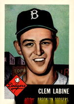 1991 Topps Archives 1953 #14 Clem Labine