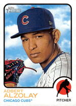 2022 Topps Heritage High Number #530 Adbert Alzolay