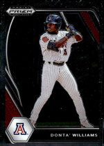 2021 Panini Prizm Draft Picks #PDP106 Donta Williams