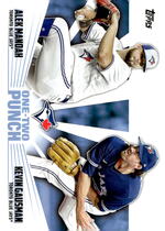 2023 Topps One-Two Punch #12P-9 Alek Manoah|Kevin Gausman