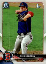 2018 Bowman Chrome Draft Refractor #BDC-33 Durbin Feltman