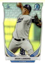 2014 Bowman Chrome Draft #CDP64 Zech Lemond
