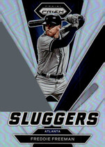 2022 Panini Prizm Sluggers Silver Prizm #SL-9 Freddie Freeman