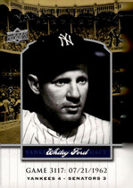 2008 Upper Deck Yankee Stadium Legacy Collection 3001-3500 #3117 Whitey Ford