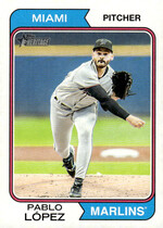 2023 Topps Heritage #411 Pablo Lopez