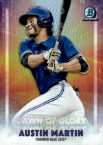 2021 Bowman Chrome Dawn of Glory #DOG-13 Austin Martin