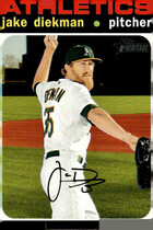 2020 Topps Heritage High Number #645 Jake Diekman