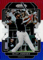 2022 Panini Prizm Red White & Blue Prizm #89 Eloy Jimenez