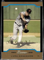 2004 Bowman Gold #274 Luke Anderson