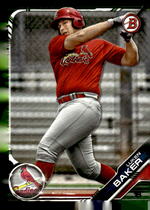 2019 Bowman Prospects Camo #BP-116 Luken Baker