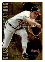 1996 Topps Classic Confrontations #CC15 Greg Maddux