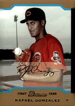 2004 Bowman Draft Gold #BDP50 Rafael Gonzalez
