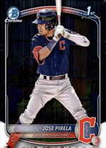 2025 Bowman Chrome Prospects #BCP-111 Jose Pirela