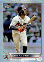 2022 Topps Chrome Refractor #205 Ozzie Albies