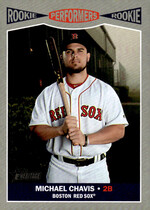 2019 Topps Heritage High Number Rookie Performers #RP-10 Michael Chavis