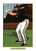 2006 Topps Turkey Red White #347 Carlos Lee