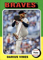 2024 Topps Heritage High Number #650 Darius Vines