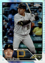 2023 Topps Chrome Update Prism Refractor #USC14 Ji-Man Choi