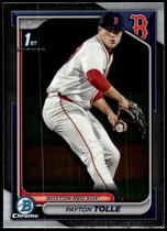 2024 Bowman Chrome Draft #BDC-63 Payton Tolle