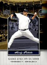 2008 Upper Deck Yankee Stadium Legacy Collection 6501-6742 #6742 Andy Pettitte