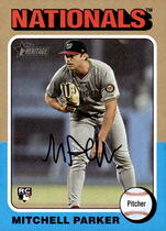 2024 Topps Heritage High Number #693 Mitchell Parker