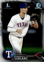 2016 Bowman Chrome Draft Refractor #BDC-103 Charles Leblanc
