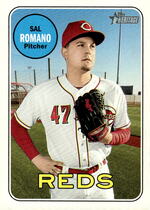 2018 Topps Heritage High Number #581 Sal Romano
