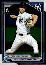 2024 Bowman Chrome Draft #BDC-97 Bryce Cunningham