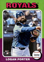 2024 Topps Heritage High Number #625 Logan Porter
