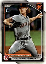 2024 Bowman Prospects #BP-96 Carson Whisenhunt