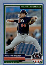 2023 Panini USA BB Stars n Stripes Silver #83 Hurston Waldrep