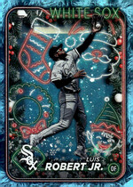 2024 Topps Holiday Tree Blue Metallic #H154 Luis Robert Jr.
