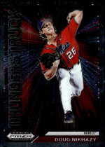 2021 Panini Prizm Draft Picks Thunderstruck #13 Doug Nikhazy