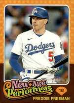2024 Topps Heritage New Age Performers #NAP-7 Freddie Freeman