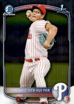 2025 Bowman Chrome Prospects #BCP-6 Wen-Hui Pan