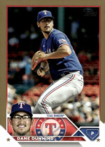 2023 Topps Gold Series 2 #367 Dane Dunning