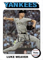 2024 Topps Heritage White Border #61 Luke Weaver
