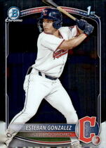 2025 Bowman Chrome Prospects #BCP-70 Esteban Gonzalez