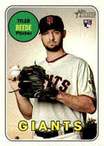 2018 Topps Heritage High Number #524 Tyler Beede