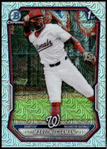 2026 Bowman Chrome Mega Box Prospects (Mojo Refractor) #BCP-100 Marconi German