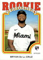 2022 Topps Heritage High Number Rookie Performers #RP-11 Bryan De La Cruz