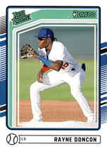 2024 Donruss Base Set #141 Rayne Doncon